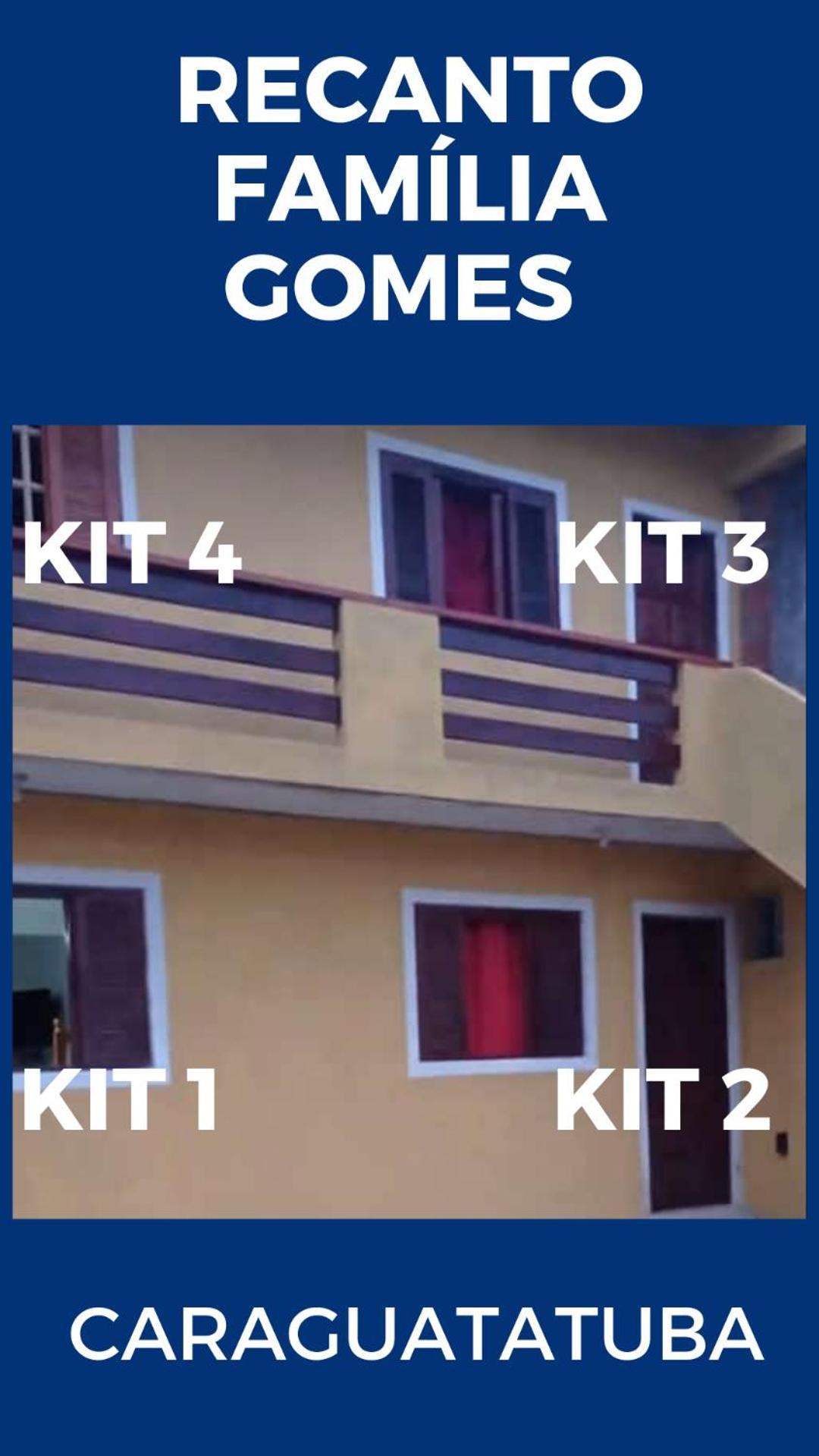 Kitnetes "Recanto Familia Gomes" 卡拉瓜塔图巴 外观 照片